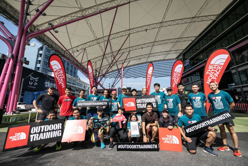 the north face outdoor training Thailand