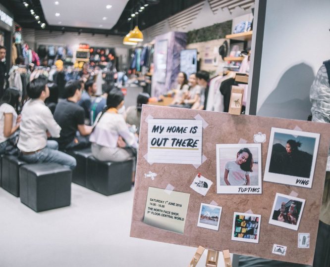 the north face central world