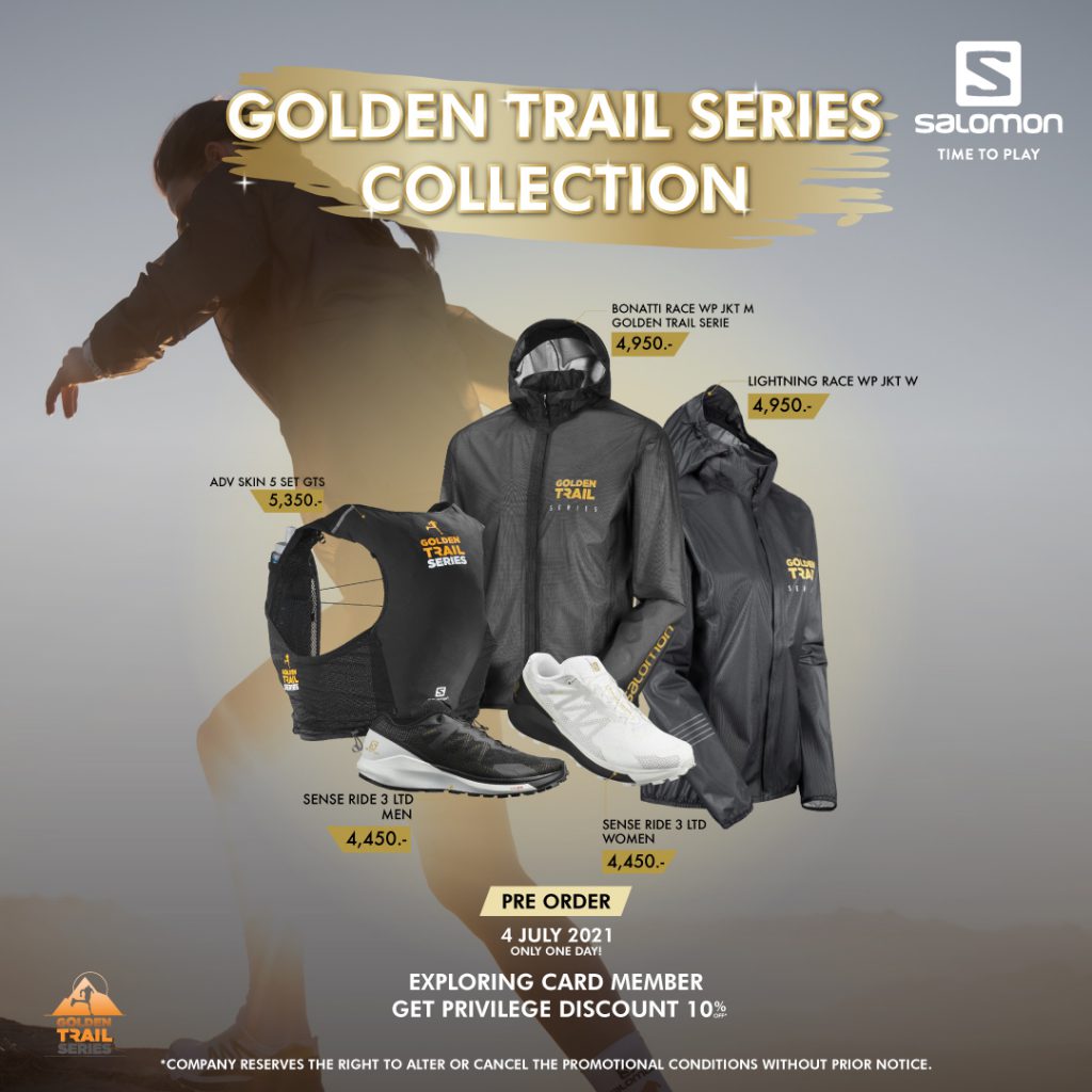 Salomon Golden Trail Series Collection